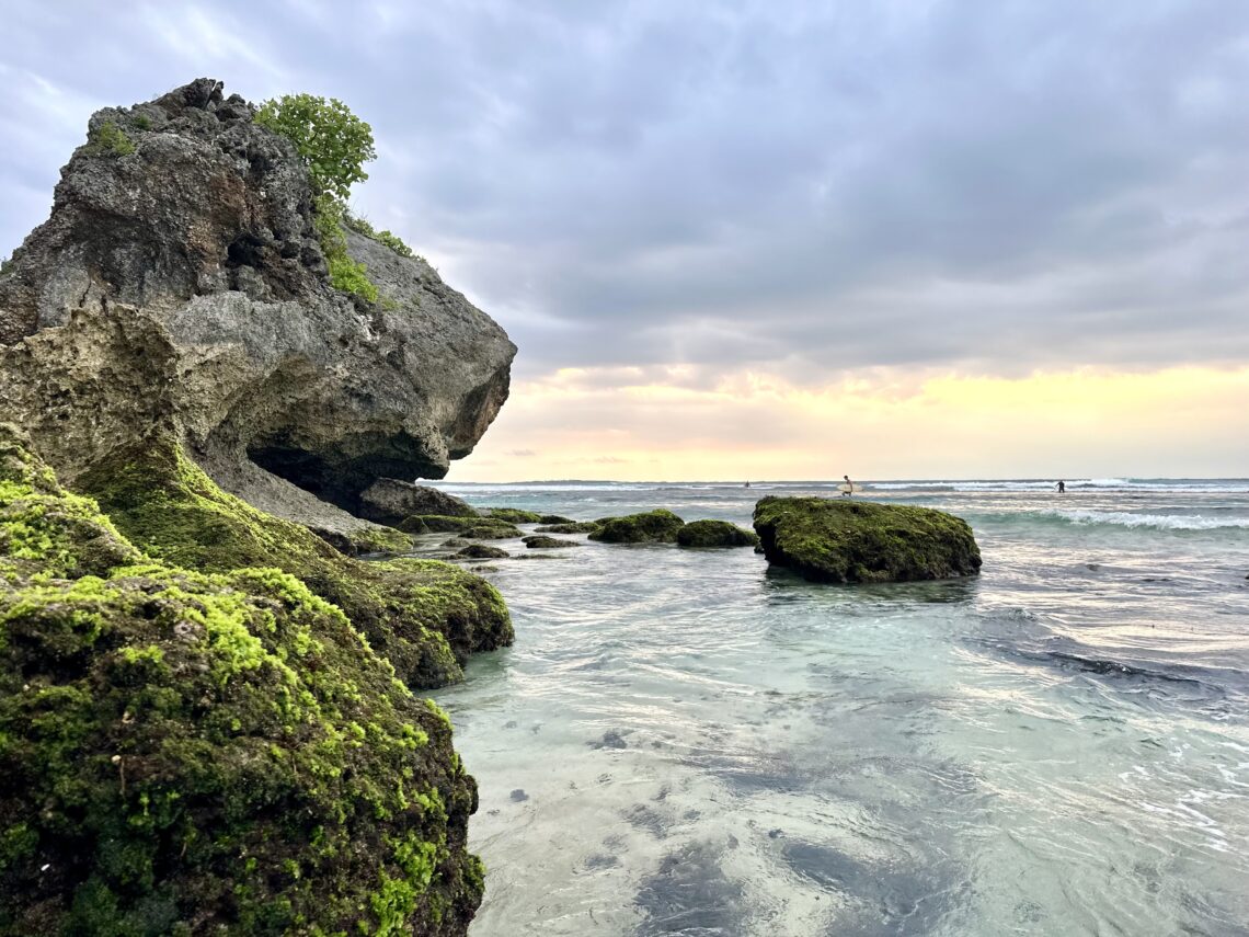 suluban uluwatu plaž na Bali